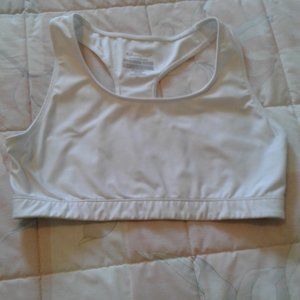 Champion White Sports Bra XL